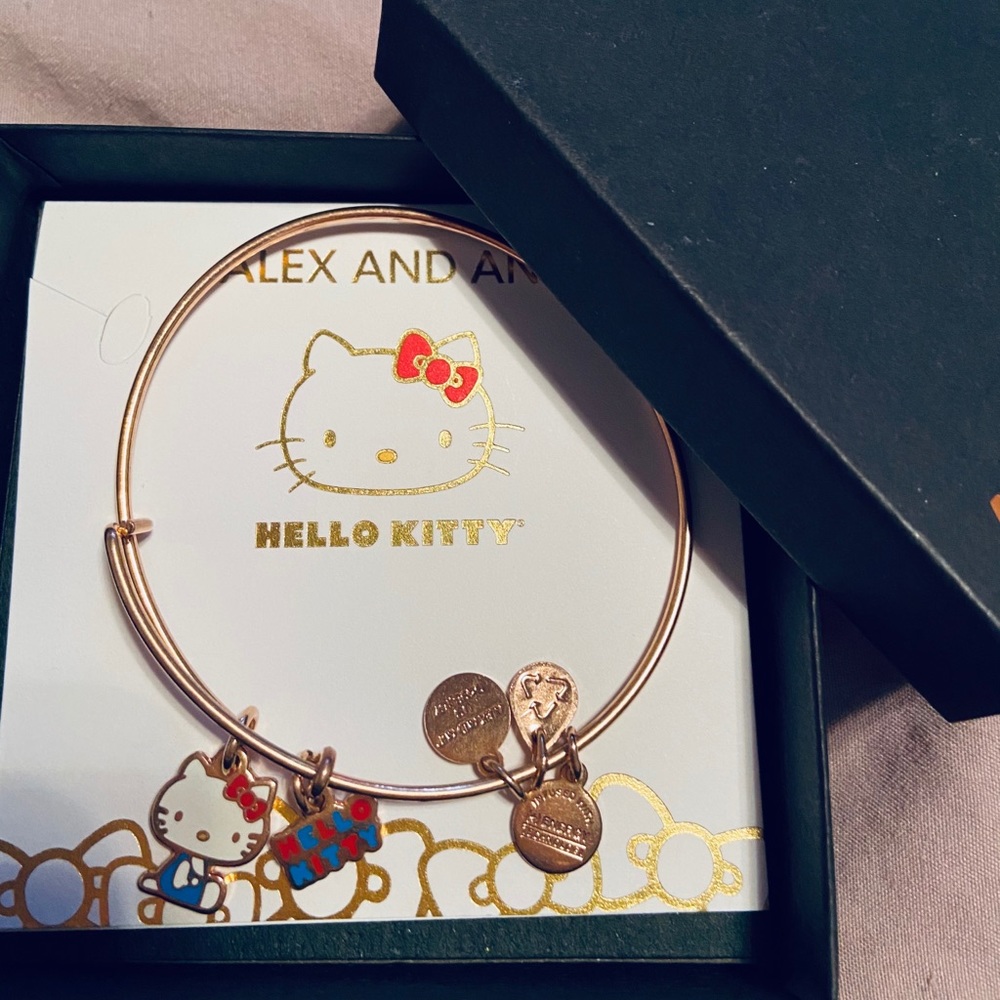 Alex and Ani Hello Kitty bracelet